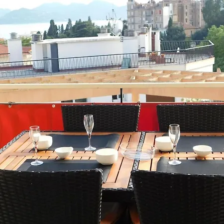 T3 Les Santons With Air Conditioning And Private Parking Cannes
